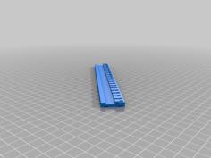 Rod Tracks 3D Printer Model