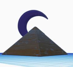 Moon Knight Pyramid 3D Printer Model