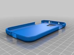 Samsung Galaxy S4 Case Template 3D Printer Model