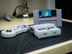 Mini SNES – Raspberry Pi 2/3 Case 3D Printer Model