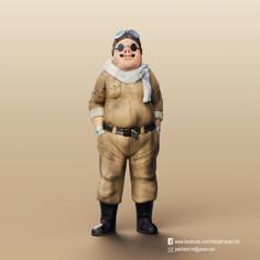 Marco Pagot(Porco Rosso) 3D Printer Model