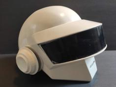 Daft Punk Helmet 3D Printer Model