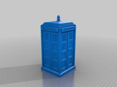 2018 TARDIS Police Box 3D Printer Model