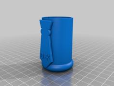 Man Bedside Lamp / Lampe De Chevet 3D Printer Model