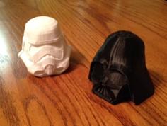 Star Wars Salt And Pepper Shakers 3D Printer Model