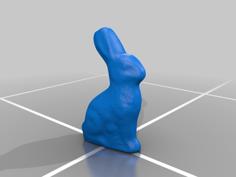 3D Scan Of Chocolate Bunny 3D Printer Model