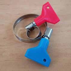 HOSE CLAMP KEY 3D Printer Model