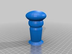 Simple Curtain Rods 3D Printer Model