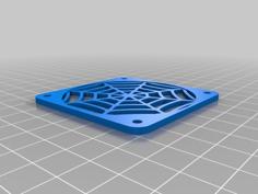 Fan Grill 60mm Spiderman 3D Printer Model