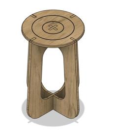 Stool 3D Printer Model