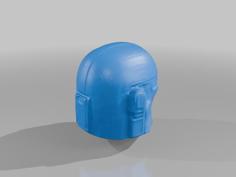 Mandalorian Helmet V2 3D Printer Model