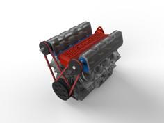 V8 NOT-Air Engine Prototype 3D Printer Model