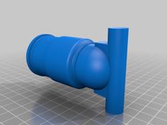 Coehorn Mortar 3D Printer Model