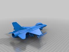 F-16 Fighting Falcon 3D Printer Model