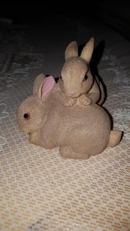 Scanned Rabbit Figure 3D Printer Model