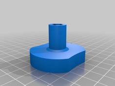 Replacement Knob For A Dishwasher 3D Printer Model