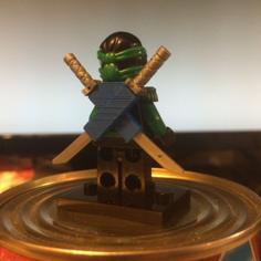 Lego Ninjago Sheath For Two Swords In A Cross. 3D Printer Model