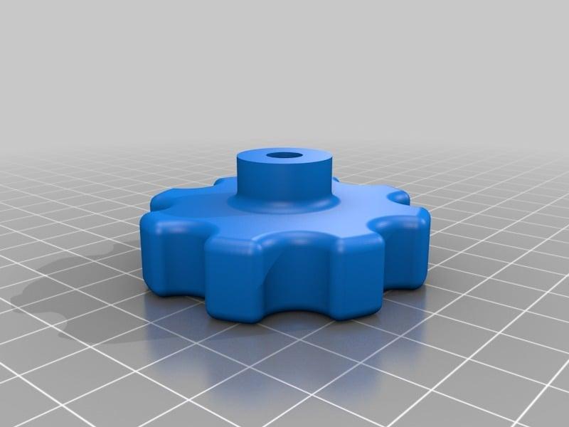 Parametric Knob 3d Printer Model Free Download - 3axis.co