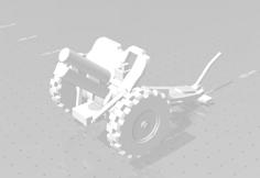 4.5 Inch Howitzer Tyres Version Mk 1R & Mks 1P/1PA British/commonwealth Service 3D Printer Model