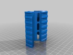 Airsoft MP5K Rail Grip 3D Printer Model