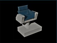 Captain Kirk Chair 3D Printer Model