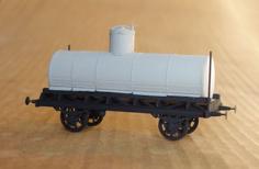 Russian “normal” Tank Car 1:87 (H0) 3D Printer Model