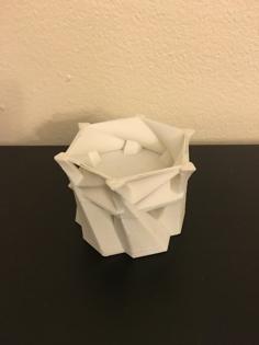 Tea Candle Holder 3D Printer Model