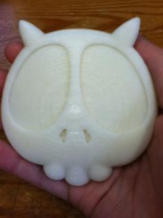 Vintage Skull 3D Printer Model