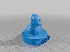 Gorilla Tag Statue 3D Printer Model