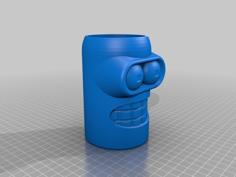 Bender Beer Cozy 3D Printer Model