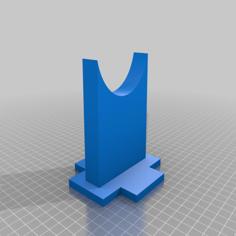 Guitar Neck Cradle 3D Printer Model