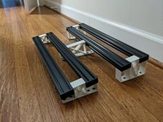 Printed Guitar Pedalboard Brackets 3D Printer Model