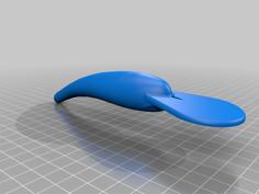 Deep Diving Fishing Lure 3D Printer Model