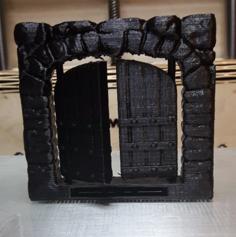 D – Door Double Rise 3D Printer Model