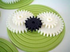 OpenSCAD Spur Gears 3D Printer Model