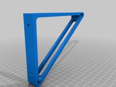 Simple Shelf Bracket 3D Printer Model