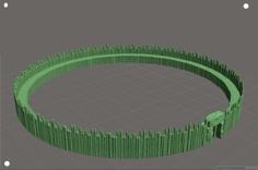 Motte-and-Bailey 28mm 3D Printer Model