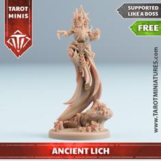 Ancient Lich – Www.tarotminiatures.com 3D Printer Model