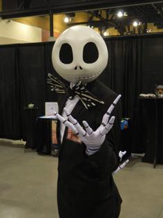 Full Head Jack Skellington 3D Printer Model