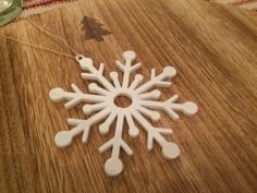 Snowflake 3D Printer Model