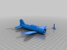 WWII Plane 3D Printer Model