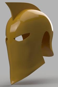 Dr Fate Helmet 3D Printer Model