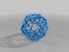 HOLDEN ICOSIDODECAHEDRAL POLYLINK 1 3D Printer Model