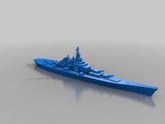 BATTLESHIP 3D Printer Model