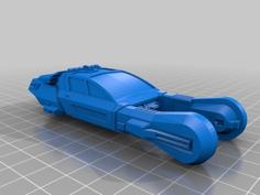 Blade Runner Style Car 3D Printer Model