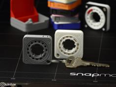 Cassette Keychain Lite 3D Printer Model