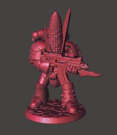 Kernel Korn – Chaos Space Knight 3D Printer Model