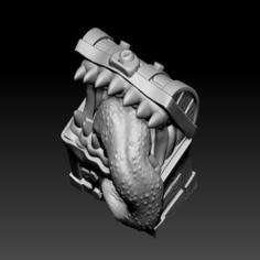 Supportless Chest Mimic 3D Printer Model