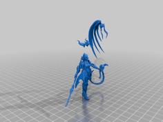 Herald Of Slaanesh Or Wych – Dark Eldar Or Chaos – Dp 3D Printer Model