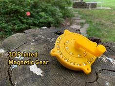 Magnetic Gear 3D Printer Model